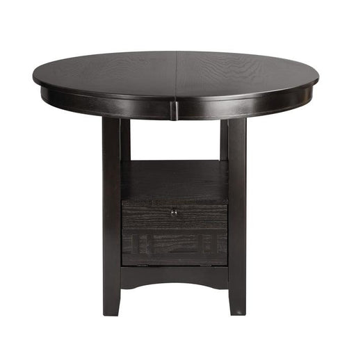 Junipero Round / Oval Counter Height Table with Storage Base image