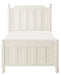 Homelegance Wellsummer Twin Panel Bed in White 1803WT-1* image