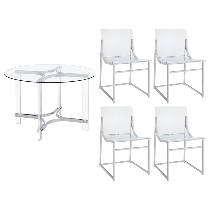 Keeling 5 Pc Dining Set - La Popular Furniture (CA)