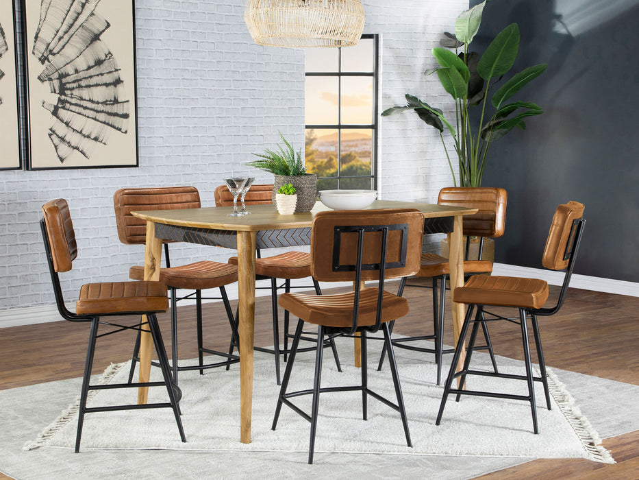 Partridge 7 Pc Counter Height Dining Set