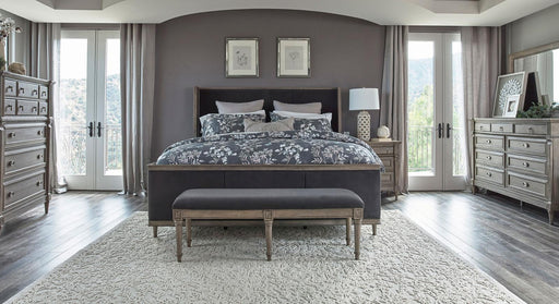 Alderwood 4-piece Queen Bedroom Set French Grey image