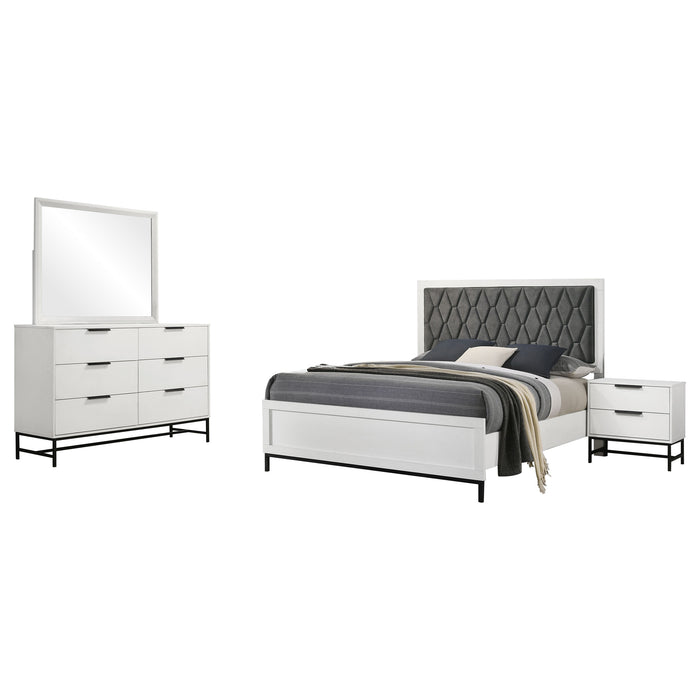Sonora 4 Pc Bedroom Set - La Popular Furniture (CA)