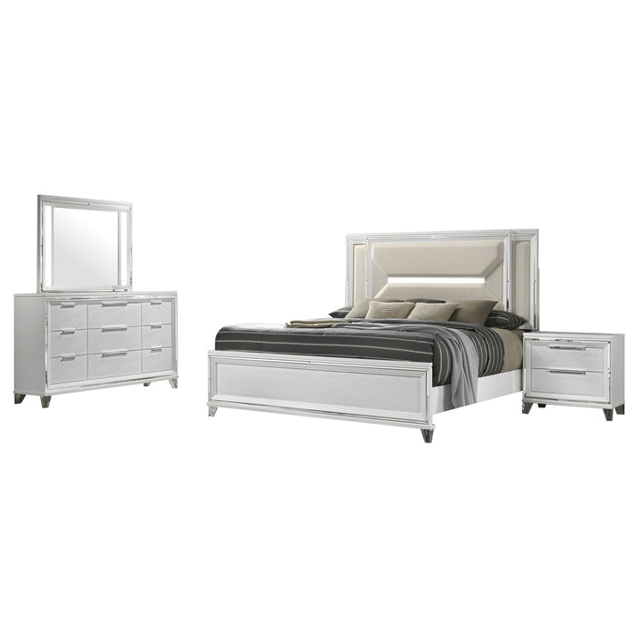 Marmore 4 Pc Bedroom Set - La Popular Furniture (CA)