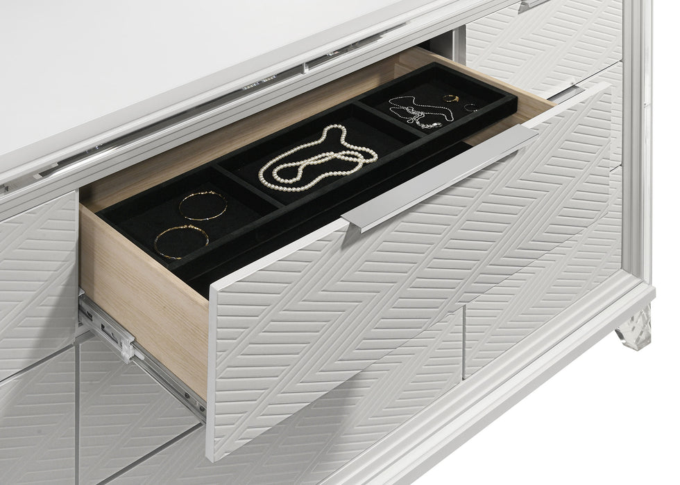 Marmore 4 Pc Bedroom Set - La Popular Furniture (CA)