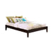 Hounslow California King, E.King, & Queen Universal Platform Bed Cappuccino - La Popular Furniture (CA)