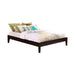 Hounslow California King, E.King, & Queen Universal Platform Bed Cappuccino - La Popular Furniture (CA)
