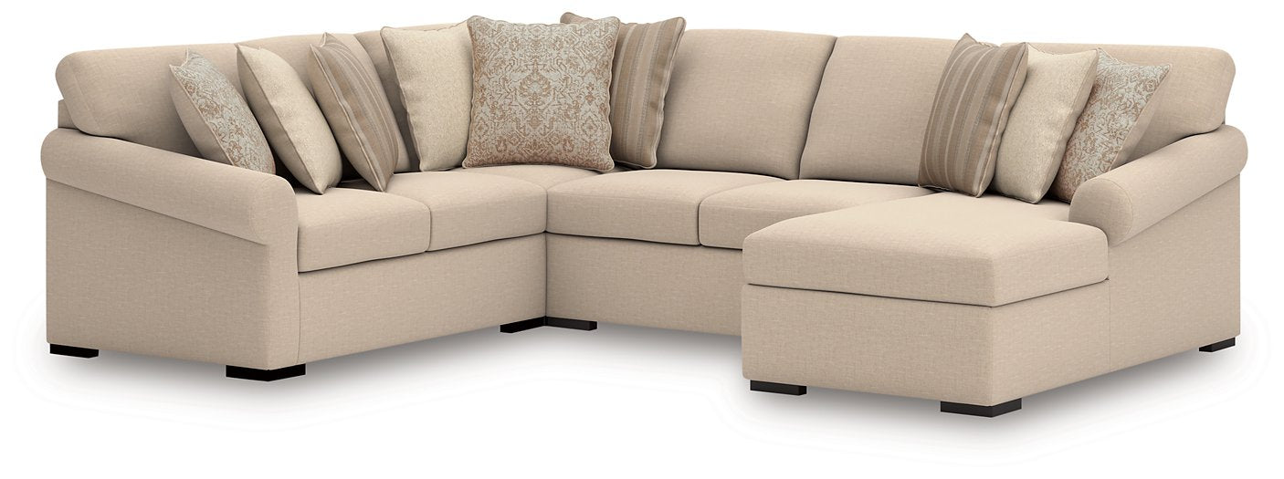 LadyMae Sectional with Chaise - La Popular Furniture (CA)