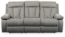 Mitchiner Reclining Sofa with Drop Down Table image