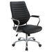 Chase High Back Office Chair Black and Chrome image