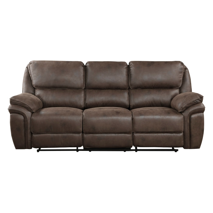 8517BRW-3 - Double Reclining Sofa