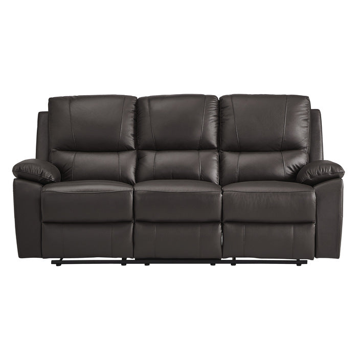 9368BRW-3 - Double Reclining Sofa