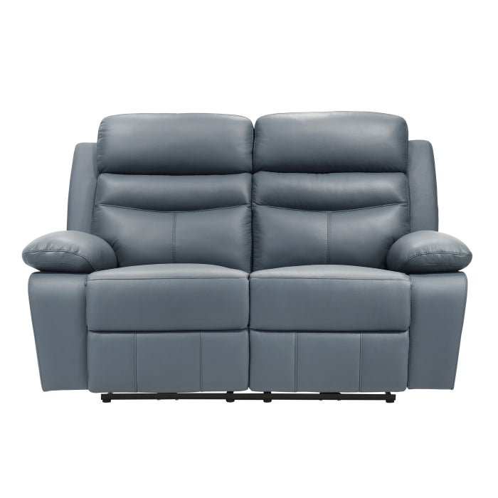 9628BUE-2PW - Power Double Reclining Love Seat