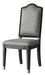 Acme Furniture House Beatrice Side Chair in Charcoal (Set of 2) 68812 image