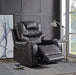 Braylon Magnetite PU Recliner (Motion) image