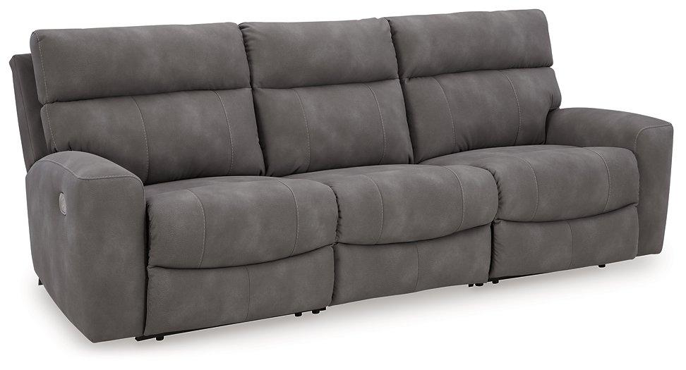 Next-Gen DuraPella Performance Fabric 3-Piece Dual Power Reclining Modular Sofa image