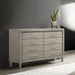 Lennox 8 Drawer Dresser-Gray
