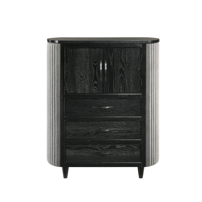 Skyline Door Chest-Onyx