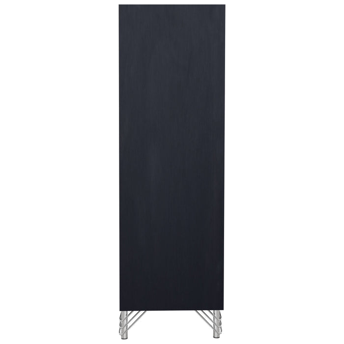 Ava 5 Drawer Chest-Ebony