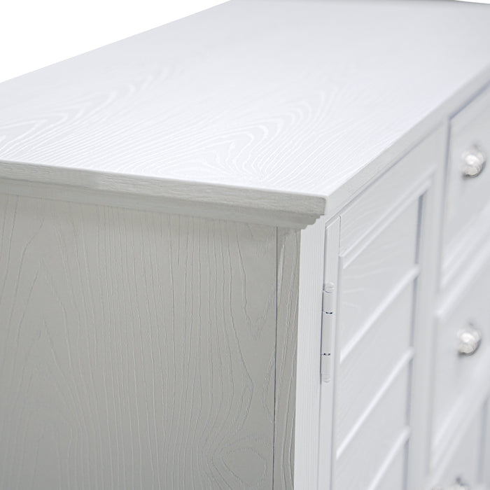 Jamestown Door Chest- White