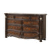 Bella Notte Dresser- Mahogany Brown