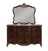 Constantine Dresser W/Marble Top-Cherry