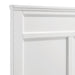 Andover 3/3 T Headboard, Footboard & Slats-White