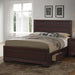 Kauffman California King, Eastren King, & Queen Panel Bed Dark Cocoa - La Popular Furniture (CA)