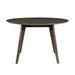 Rex 48" Round Dining Table-Walnut