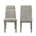 Lennox Upholstered Side Chair (2 Per Carton)-Gray
