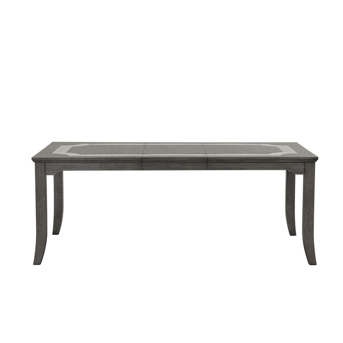 Lisbon Rectangle Dining Table-Gray
