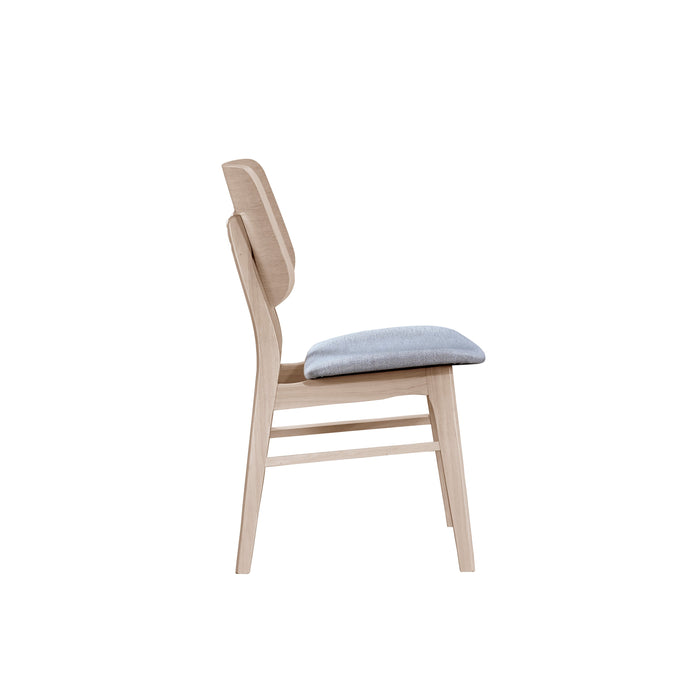 Oscar Wood Back Chair-White Ash
