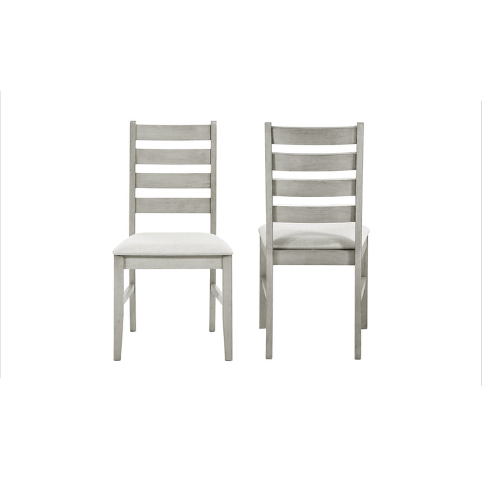 Pascal Ladderback Dining Chair (2 Per Carton)-Driftwood