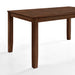 Pascal 59" Rectangle Dining Table-Walnut