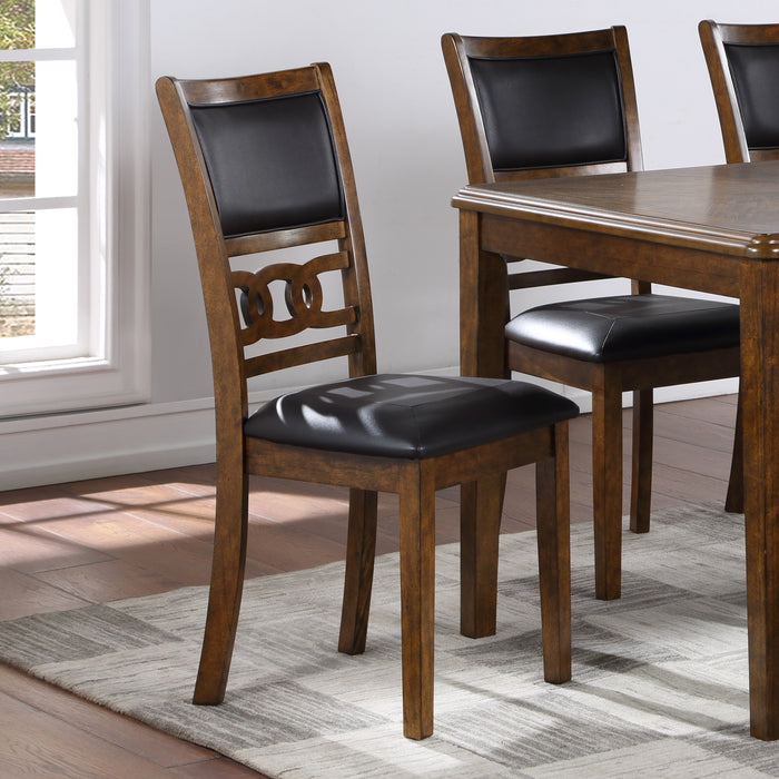 Gia Dining Chairs (2/Ctn)-Brown