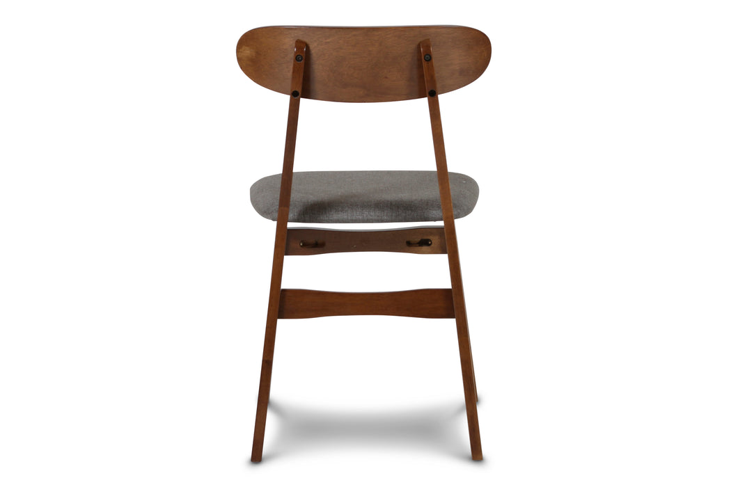 Morocco Dining Chair W/Dark Gray Seat Cushion (2 Per Carton)