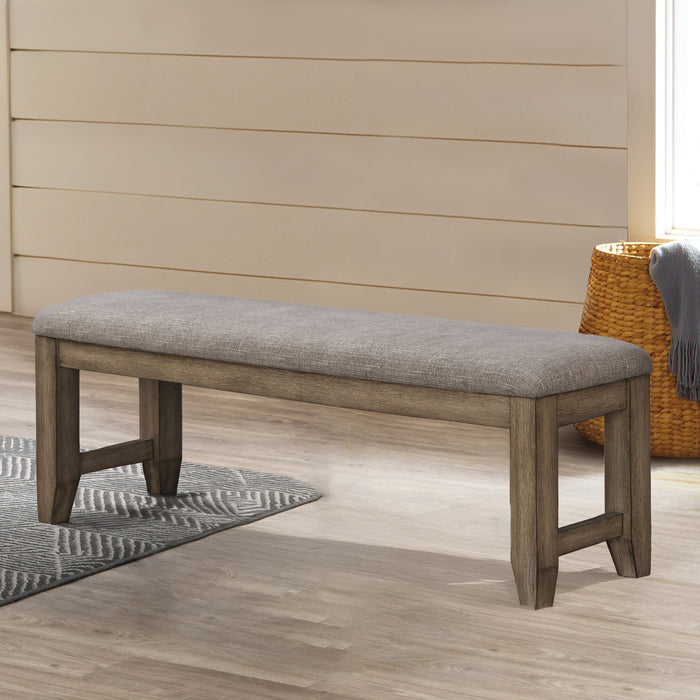 Harrisburg Bench-Walnut