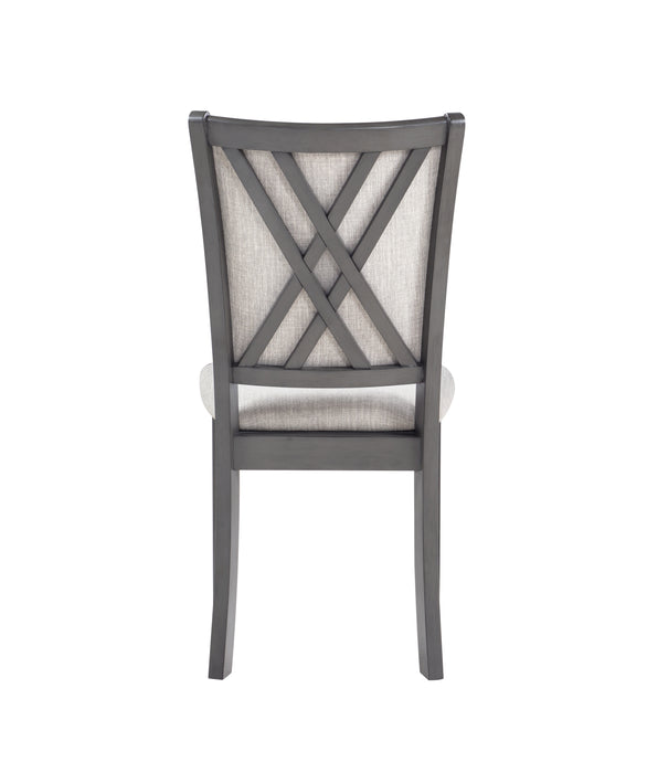 Amy Dining Chair (2/Ctn)-Gray