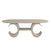 Gwendolyn Oval Dining Table Top-Cerused Taupe