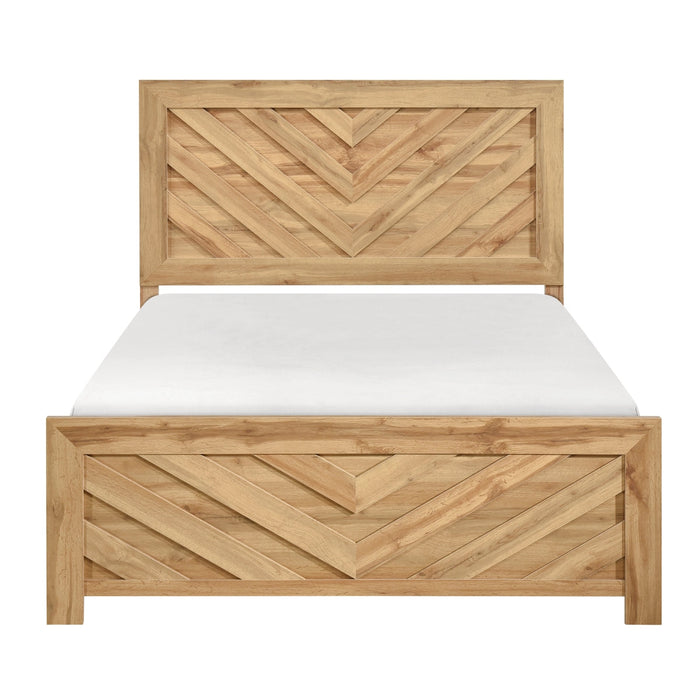 Corbin Queen Bed Natural image