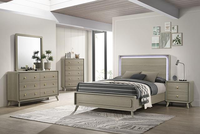 Rainier E.King Bed - La Popular Furniture (CA)