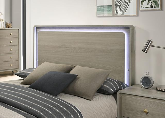 Rainier E.King Bed - La Popular Furniture (CA)