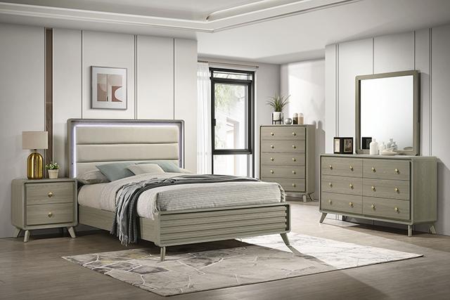 Rainier E.King Bed - La Popular Furniture (CA)