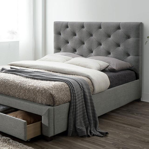 SYBELLA Cal.King Bed, Gray image