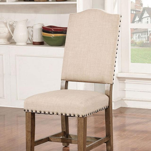 Julia Light Oak/Ivory Side Chair (2/CTN) image