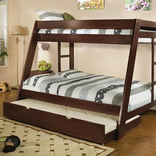 Arizona Dark Walnut Twin/Full Bunk Bed image