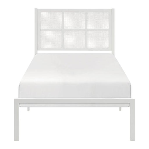 1635WHT-1-Youth Twin Platform Bed image