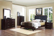 Homelegance Edina 6 Drawer Dresser in Espresso-Hinted Cherry 2145-5 - La Popular Furniture (CA)