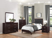 Homelegance Edina Full Panel Bed in Espresso-Hinted Cherry 2145F-1 - La Popular Furniture (CA)