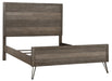 Homelegance Urbanite Queen Panel Bed in Tri-tone Gray 1604-1* - La Popular Furniture (CA)