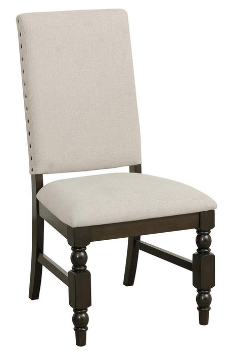 Homelegance Yates Side Chair in Dark Oak (Set of 2) - La Popular Furniture (CA)